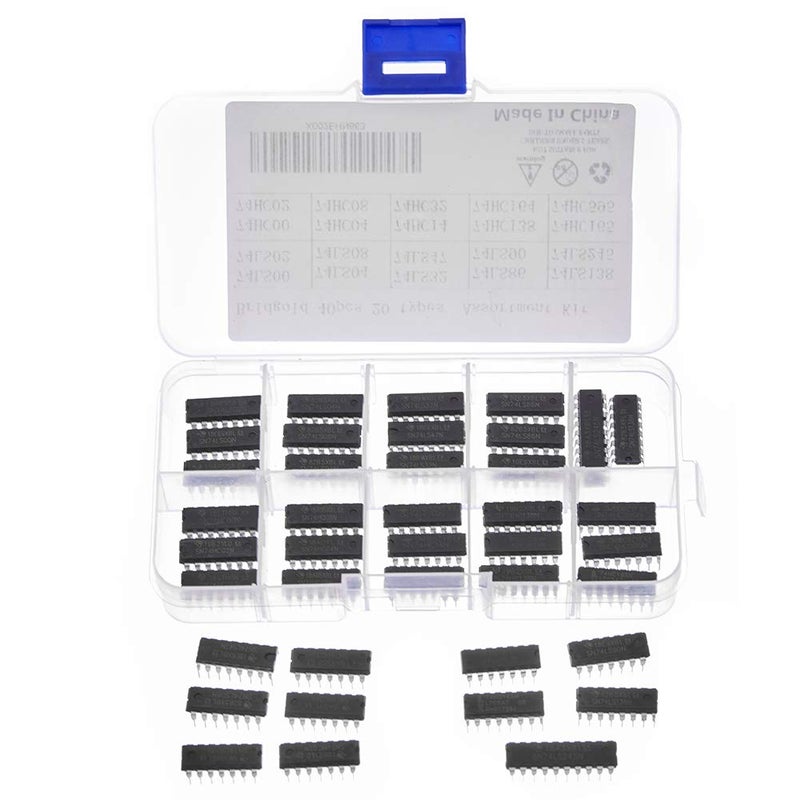Bridgold 40pcs(20pcs 74HCxx+20pcs 74LSxx) Series Logic IC Assortment Kit - Image 3